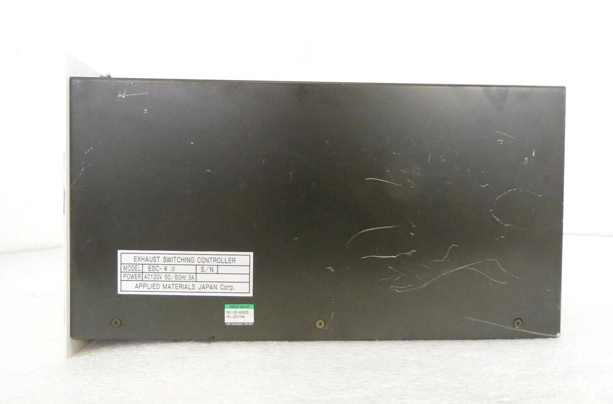 Used AMAT Applied Materials ESC-W2 Exhaust Switching Controller TEC-03-X0003 Surplus