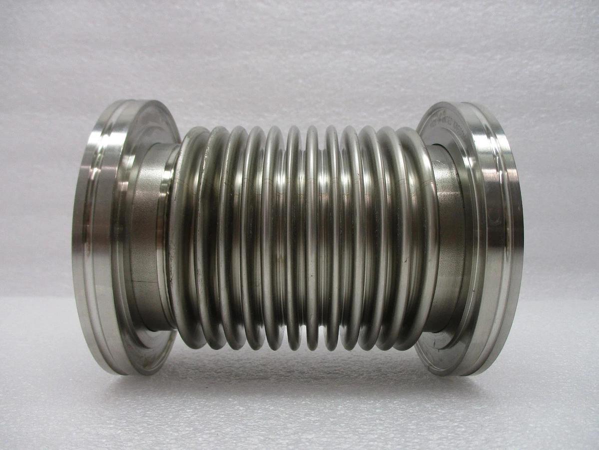 Used Edwards ISO80 High Vacuum Flexible Bellows Stainless iQDP Series Used Working