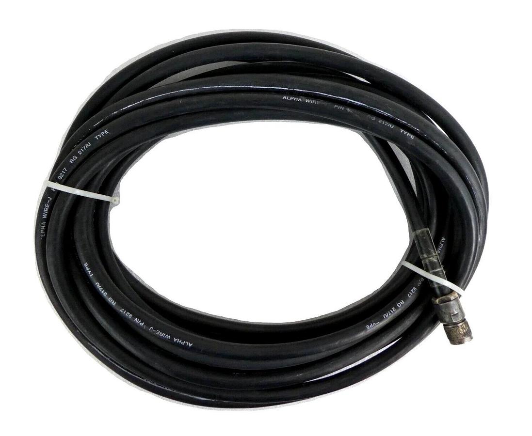 Used AMAT Applied Materials 0226-31917 RF Coaxial Cable 30 Foot Working Surplus