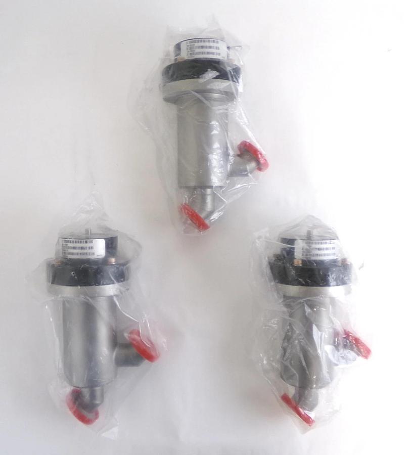 MKS Instruments 162-0025K UHV Angle Valve Lot of 5 New Surplus