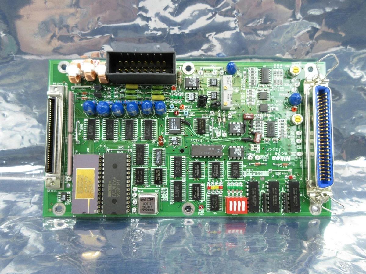 Used Nikon Precision 4S007-770-B Interface Board PCB LC-PRES2 NSR Series Working
