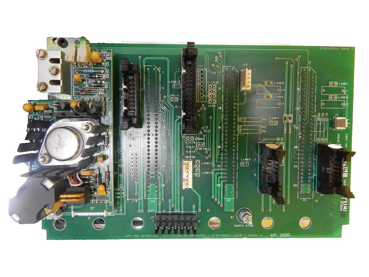 Used AMAT Applied Materials 0100-90941 H.V/A.MAG Motherboard PCB 0100-90015 Working