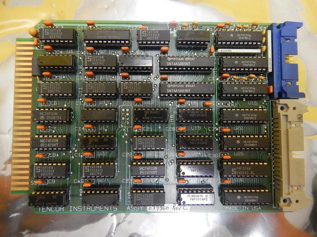 Used Tencor Instruments 077860 PCB Card 058629 Surfscan 4500 KLA-Tencor Used Working