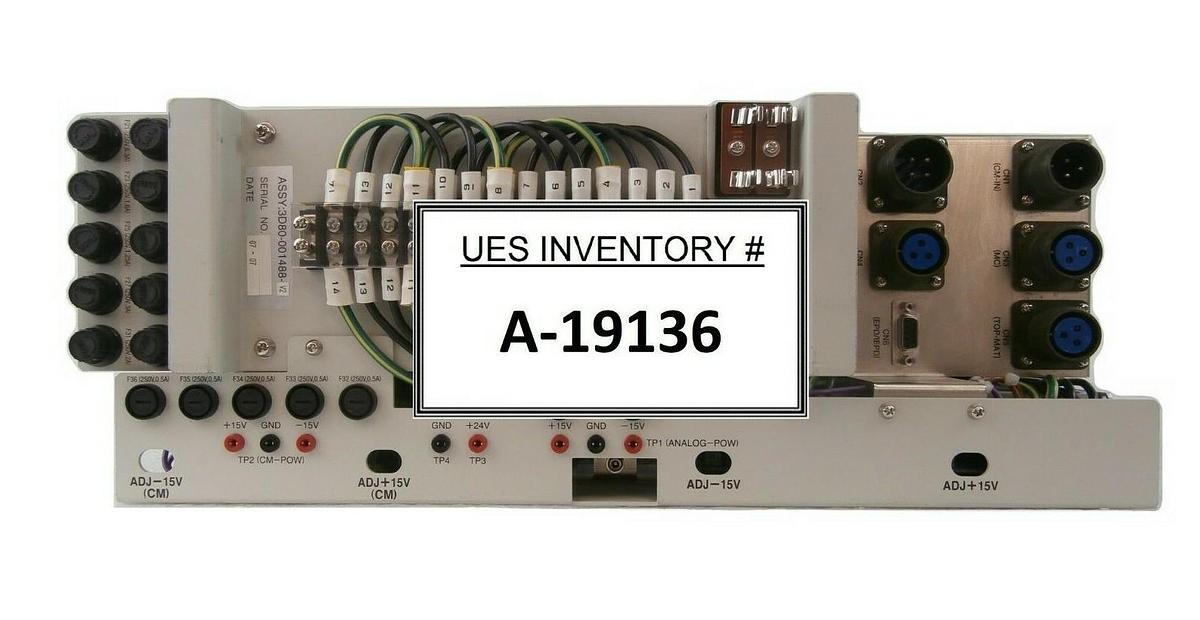 Used TEL Tokyo Electron 3D80-001488-V2 Power Supply Module Telius T-3044SS As-Is