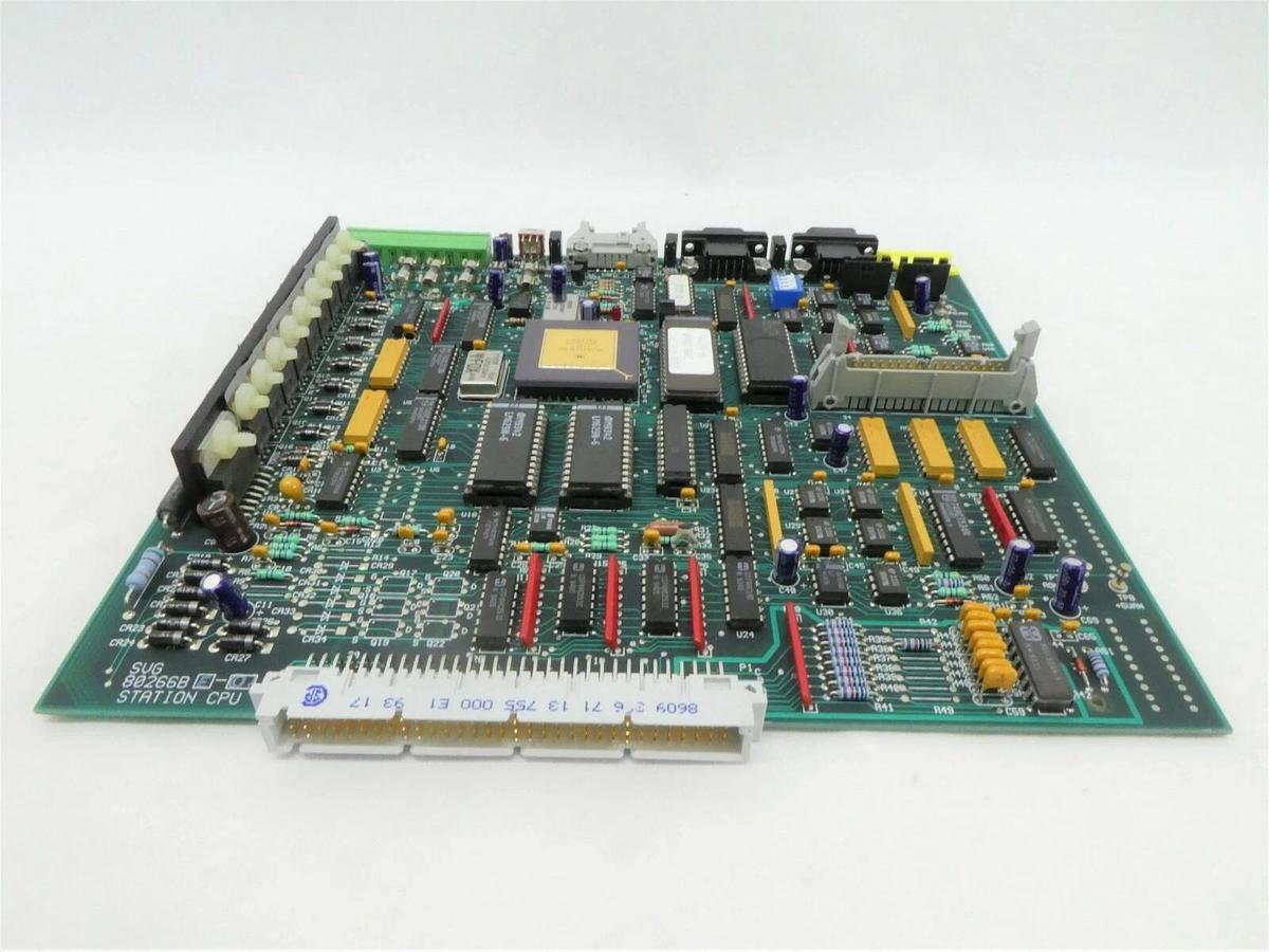 Used SVG Silicon Valley Group 80266BE-01 Stack Bake Station CPU PCB 90S DUV Working