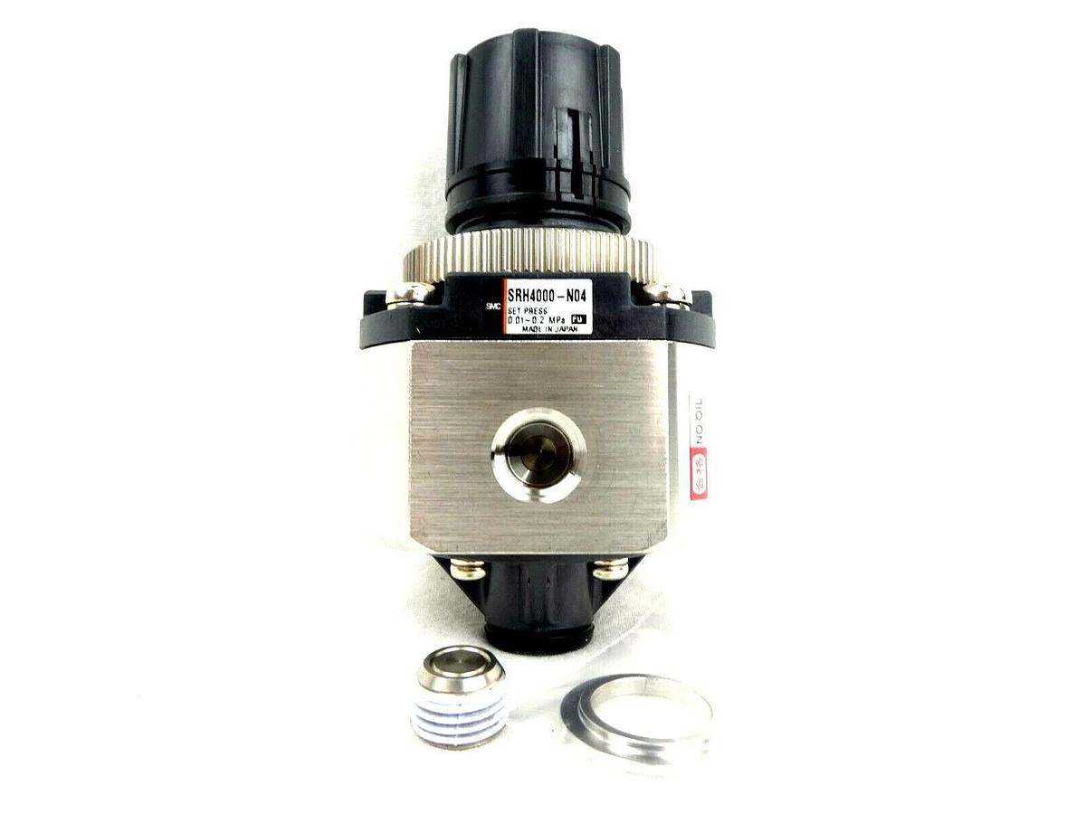 SMC SRH4000-N04 Stainless Steel Regulator SR SS New Surplus