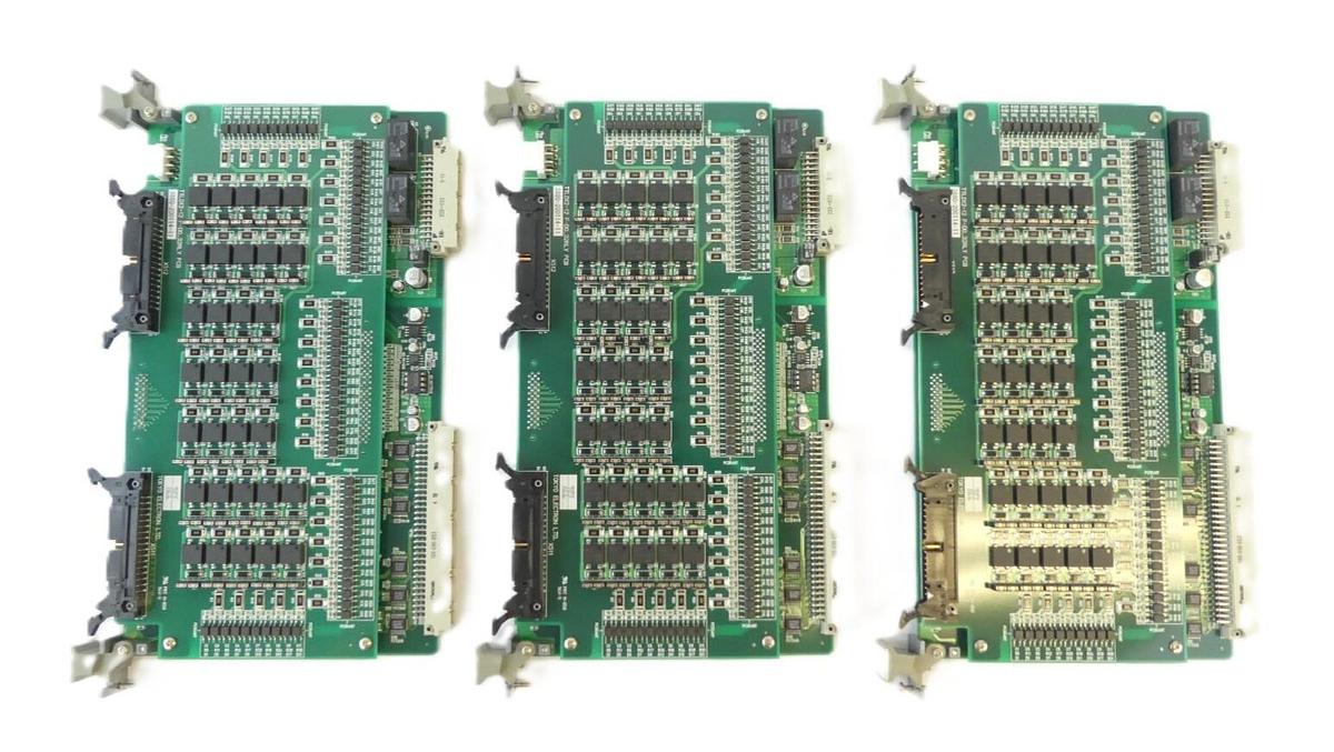 Used TEL Tokyo Electron 3880-200114-11 F-D0_32RLY PCB 3895-120809-11 Lot of 3 Working