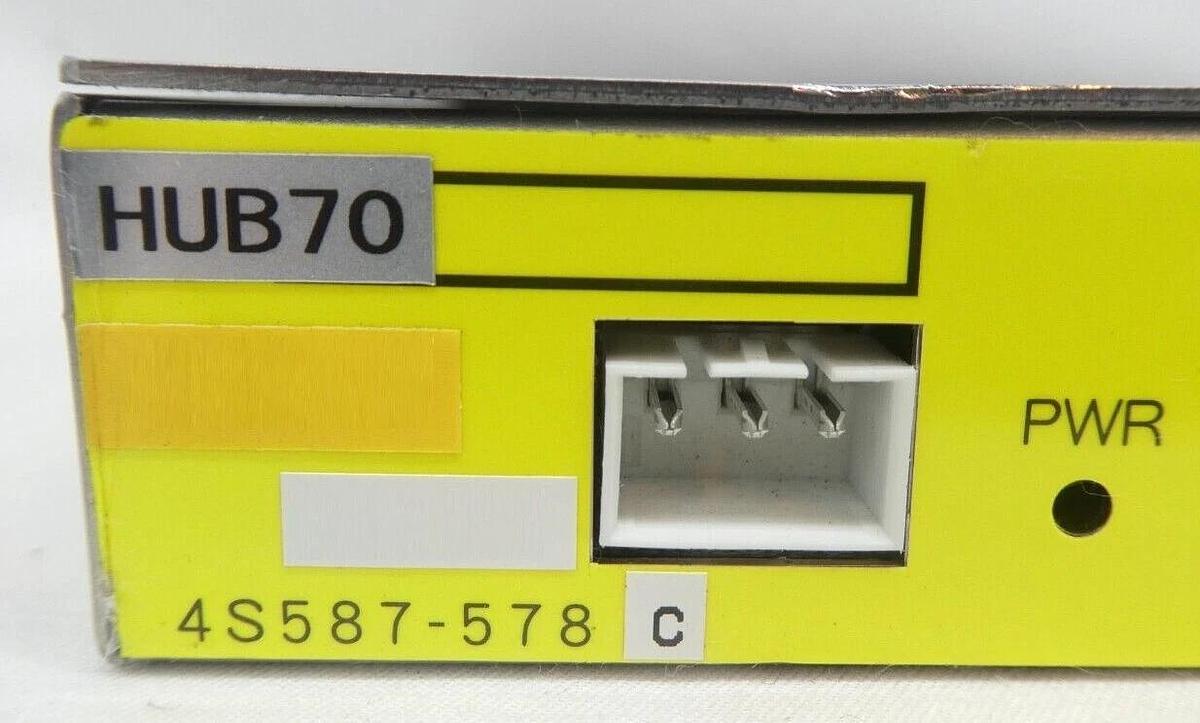 Used Nikon Precision 4S587-578 8-Port Network Hub NSR Series System Working Surplus