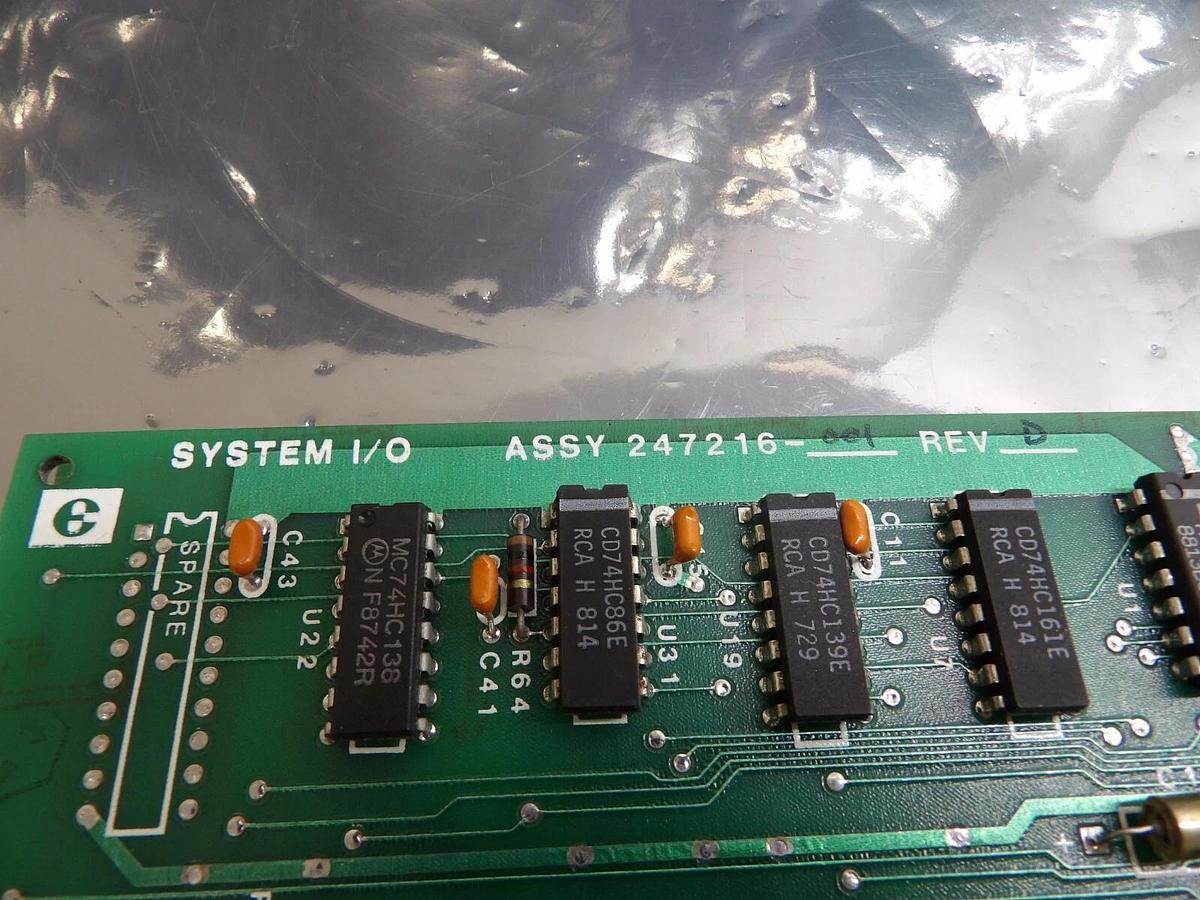 Used Electroglas 247216 System I/O Interface PCB Assembly 4085x Horizon PSM Working