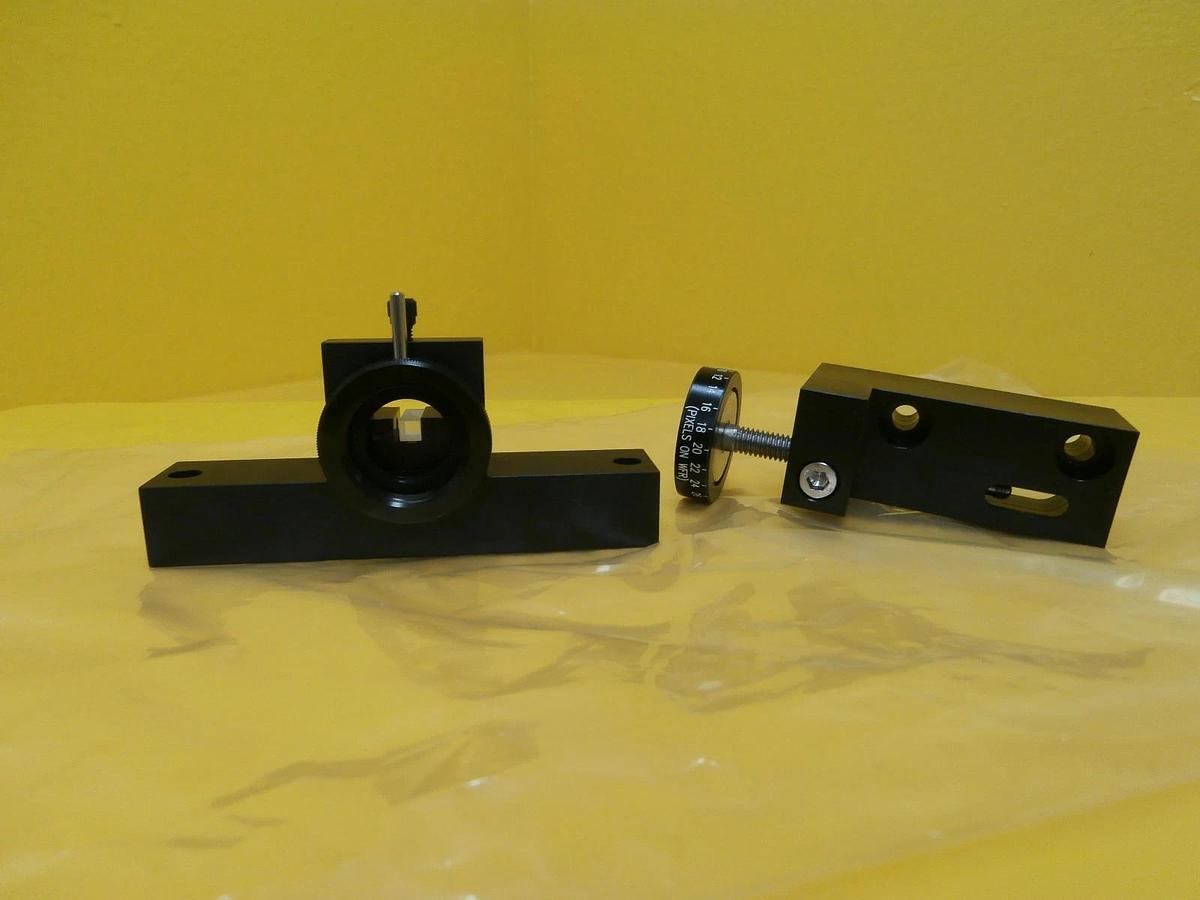 Used KLA-Tencor Prism Lens with WFR Adjuster Set of 2 GPIO Laser Optics AIT I Used