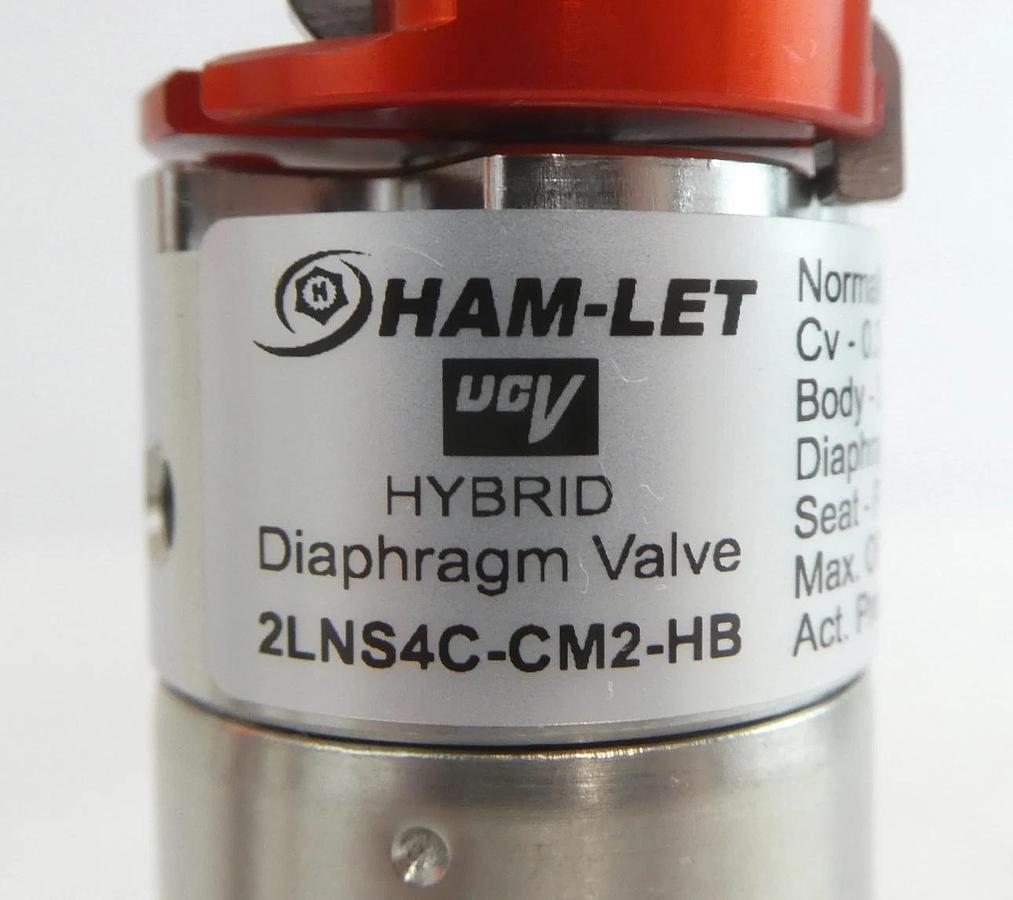 Used Ham-Let 2LNS4C-CM2-HB Hybrid Diaphragm Valve Reseller Lot of 6 Working