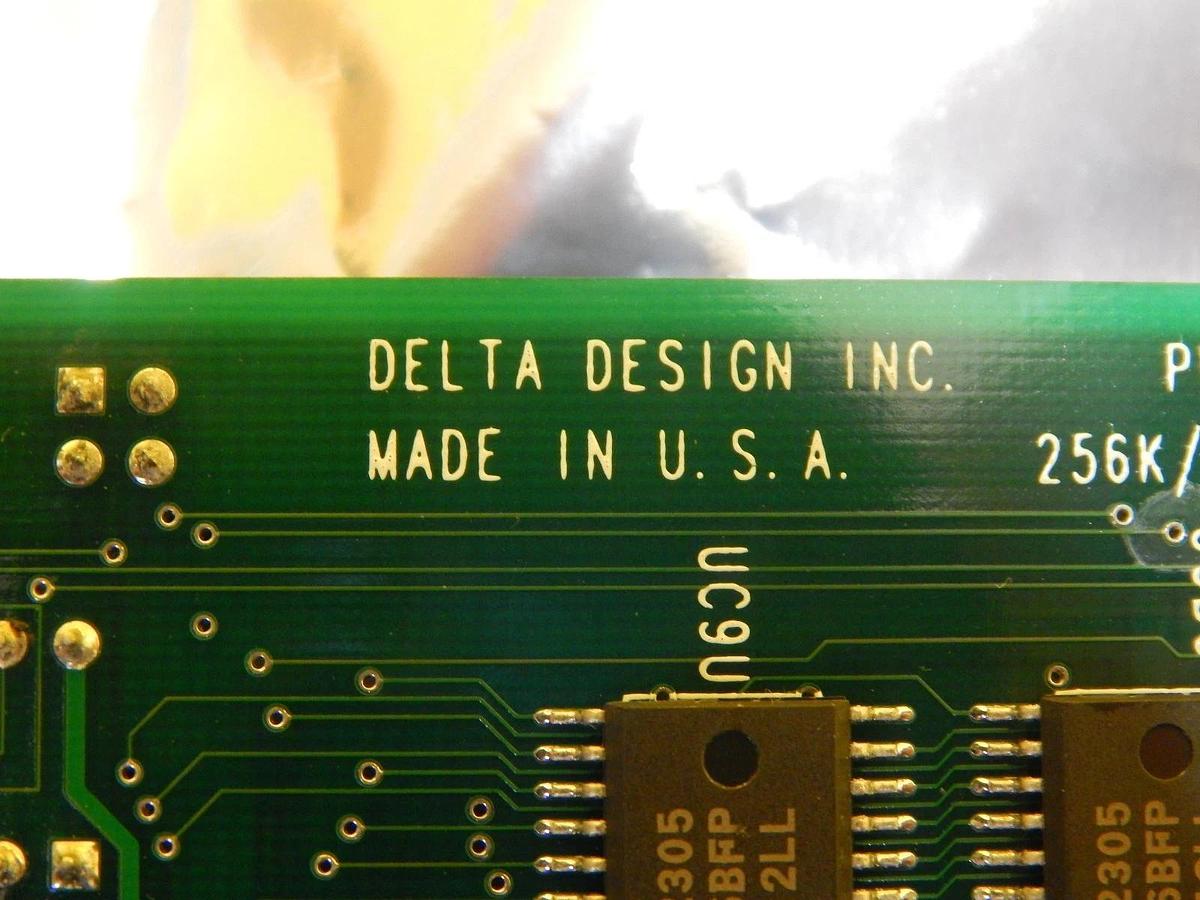 Used Delta Design 1670345-503 256K/512K/1 MEG SRAM Memory Board PCB 1670344 Used