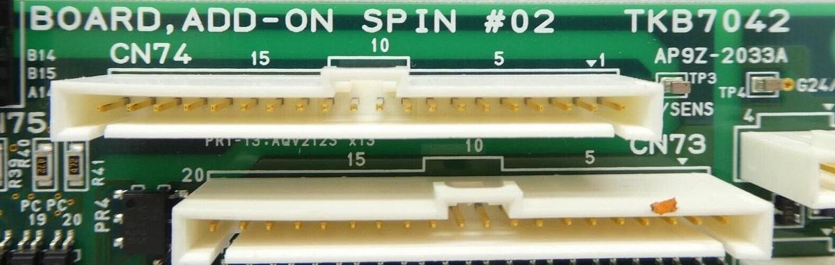 Used TEL Tokyo Electron AP9E-0858E IO Spin #01 PCB TKB7000 TKB7042 Reseller Lot of 2