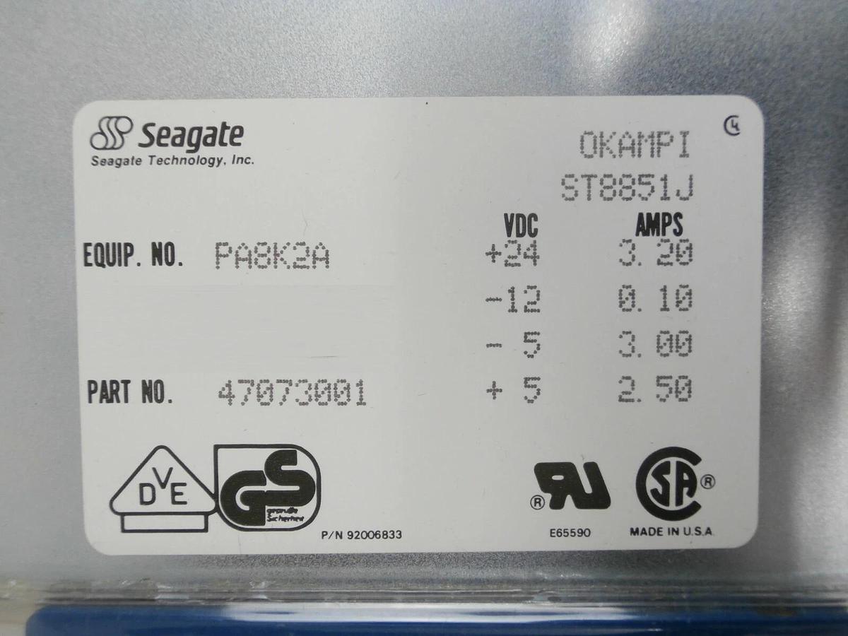 Used Seagate 967001-002 Sabre HD800 Expansion Module KLA-Tencor 780-042772-00 Working