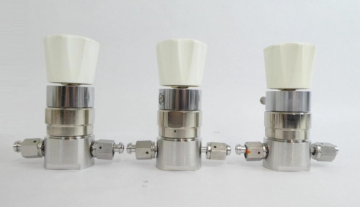 Used Tescom 74-2460KRH10 Manual Diaphragm Regulator Valve Reseller Lot of 6 Working