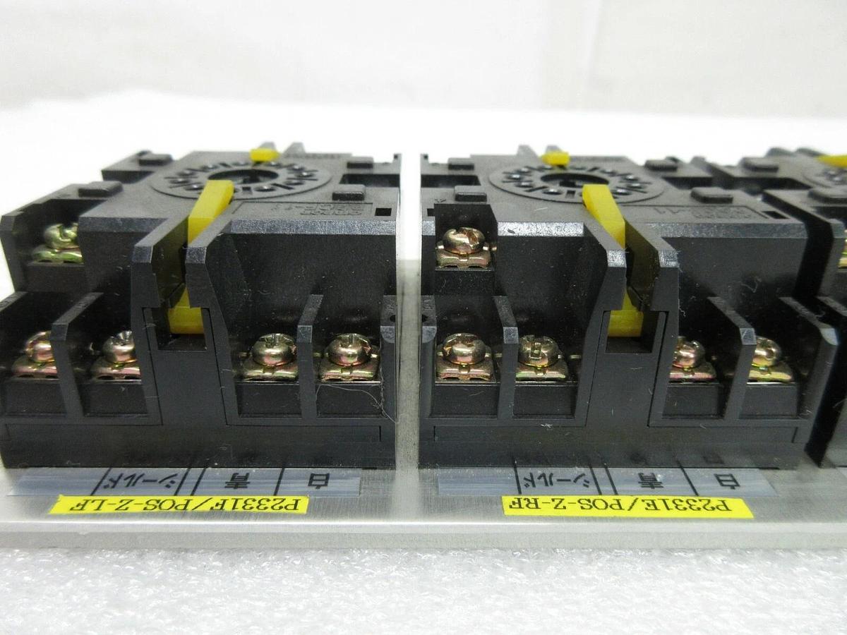 Used Omron E2CA-AL4D-3 Proximity Sensor Amplifier Assembly Set of 3 Nikon NSR Working