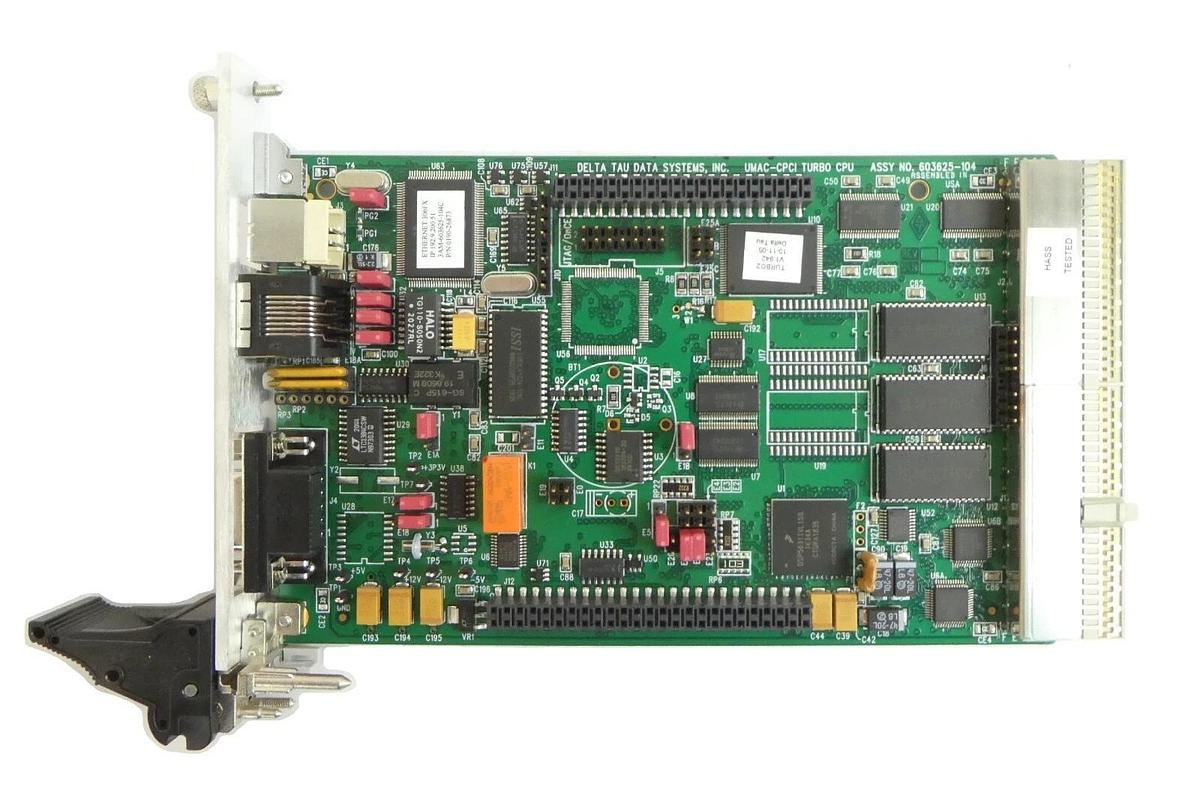 Used Delta Tau 603625-104 UMAC-CPCI Turbo CPU PCB Card AMAT 0190-26873 Working