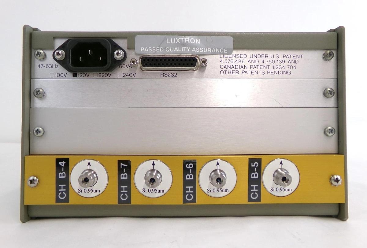 Used Luxtron M-100 Optical Fiber Temperature Controller 100C AMAT 0190-35236 Working