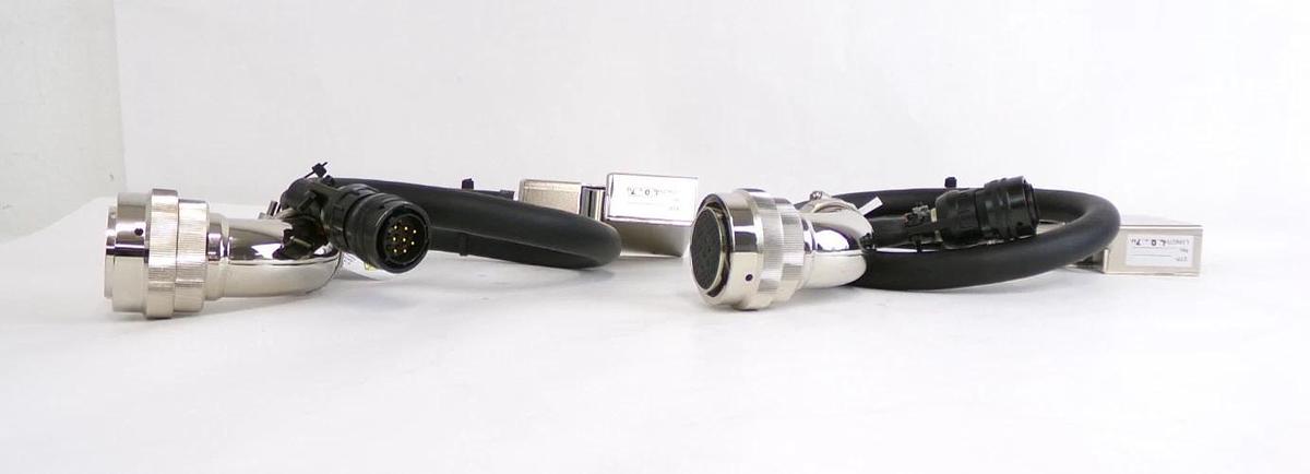 Used STP Edwards B752-04-030 Turbomolecular Pump Control Cable 1M Lot of 4 Working