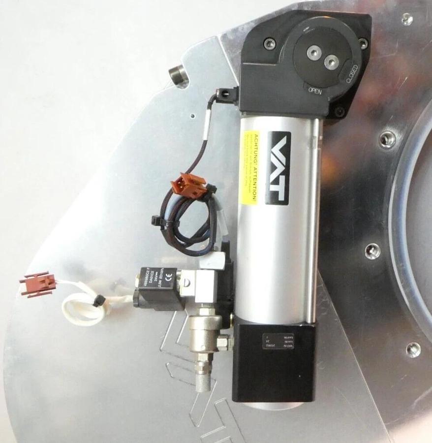 Used VAT 16551-JA41-AME1 Pneumatic Pendulum Valve Aluminum Assembly Working