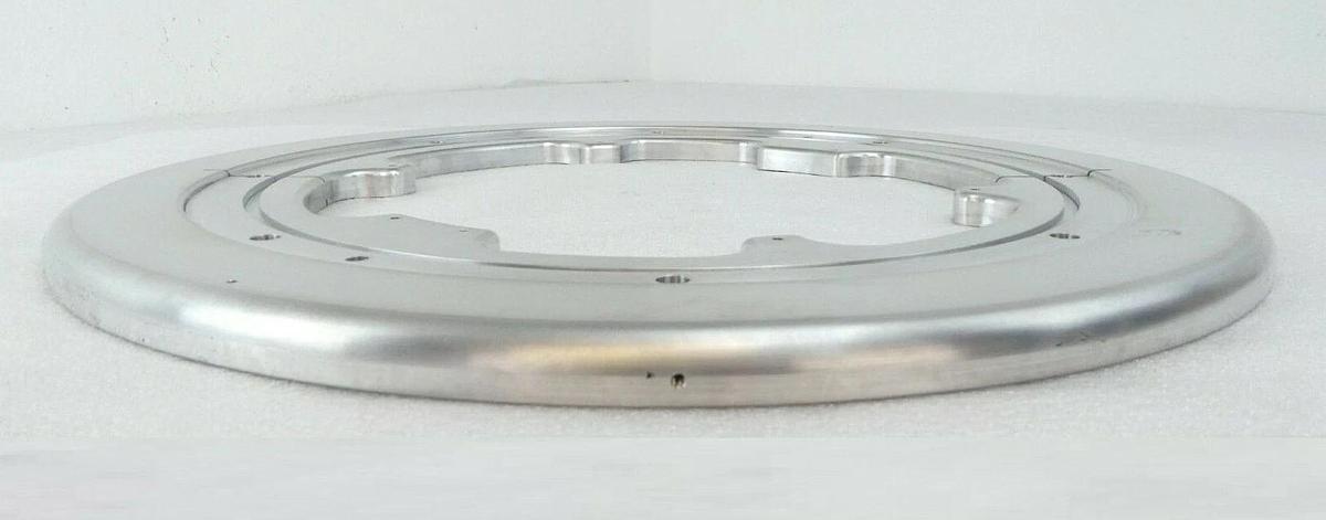 Used Varian Ion Implant H5025001 Intermediate Flange Source Bushing 160XP Working