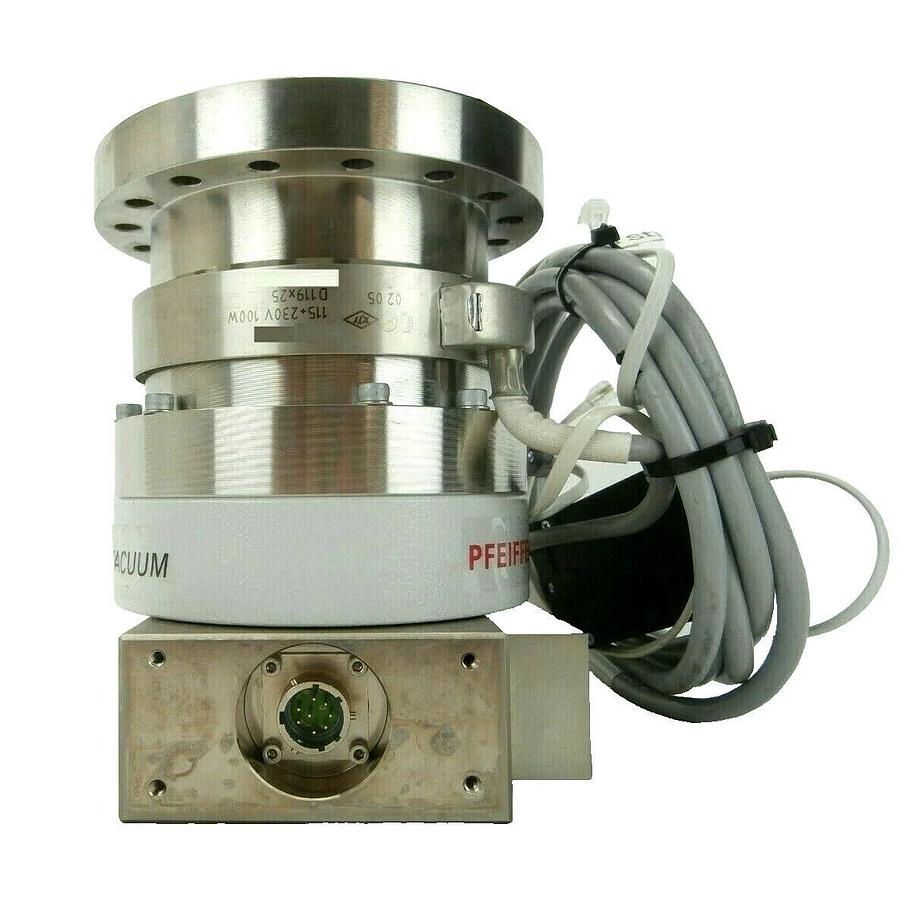 Used TMU 261 P Pfeiffer PM P02 826 H Turbomolecular Pump with Heater Turbo Working