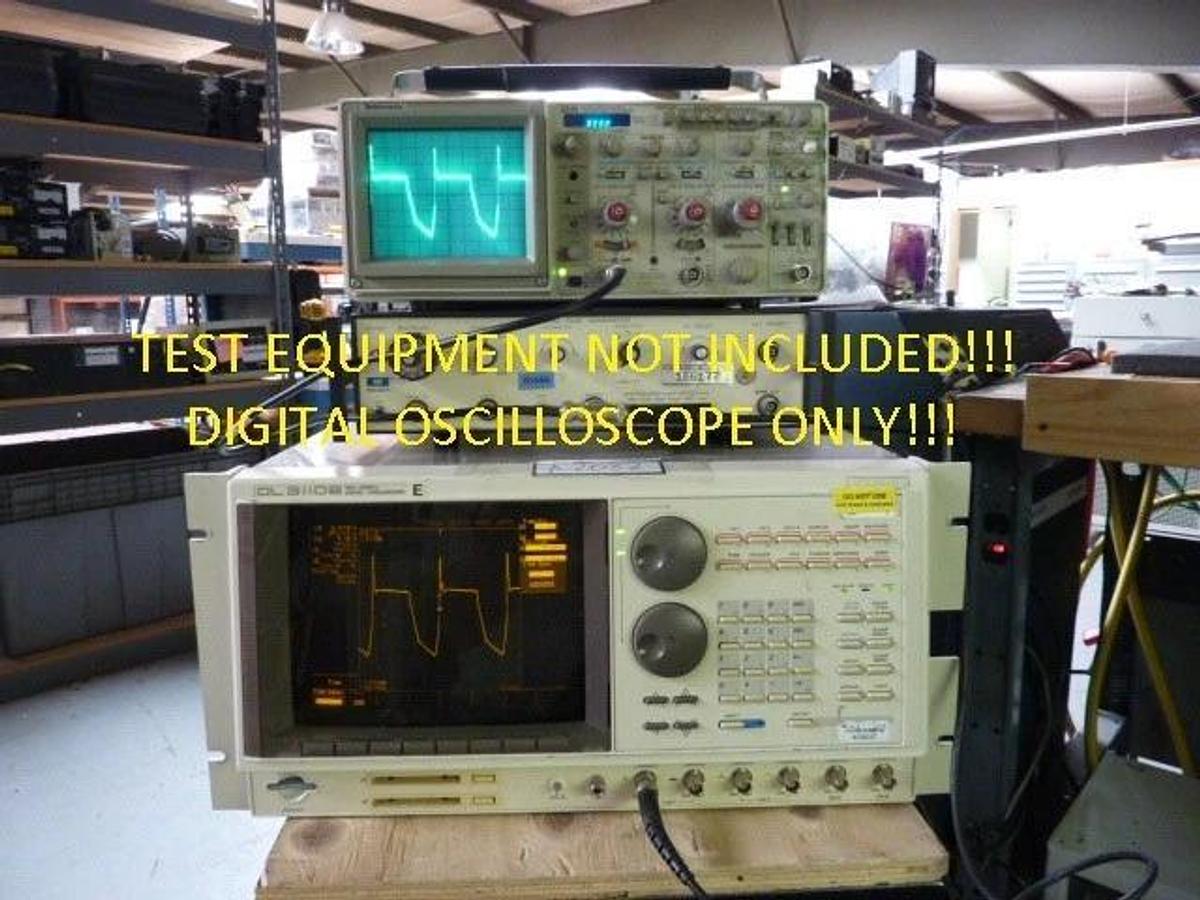 Used Yokogawa DL3110B 12bit 25MS/s Digital Oscilloscope 7003-10 Working