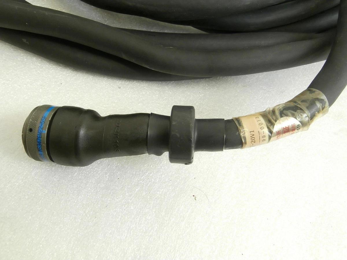 Used Shimadzu 263-78187-20V1 Turbomolecular Pump Signal Cable 65' 20M Turbo Working