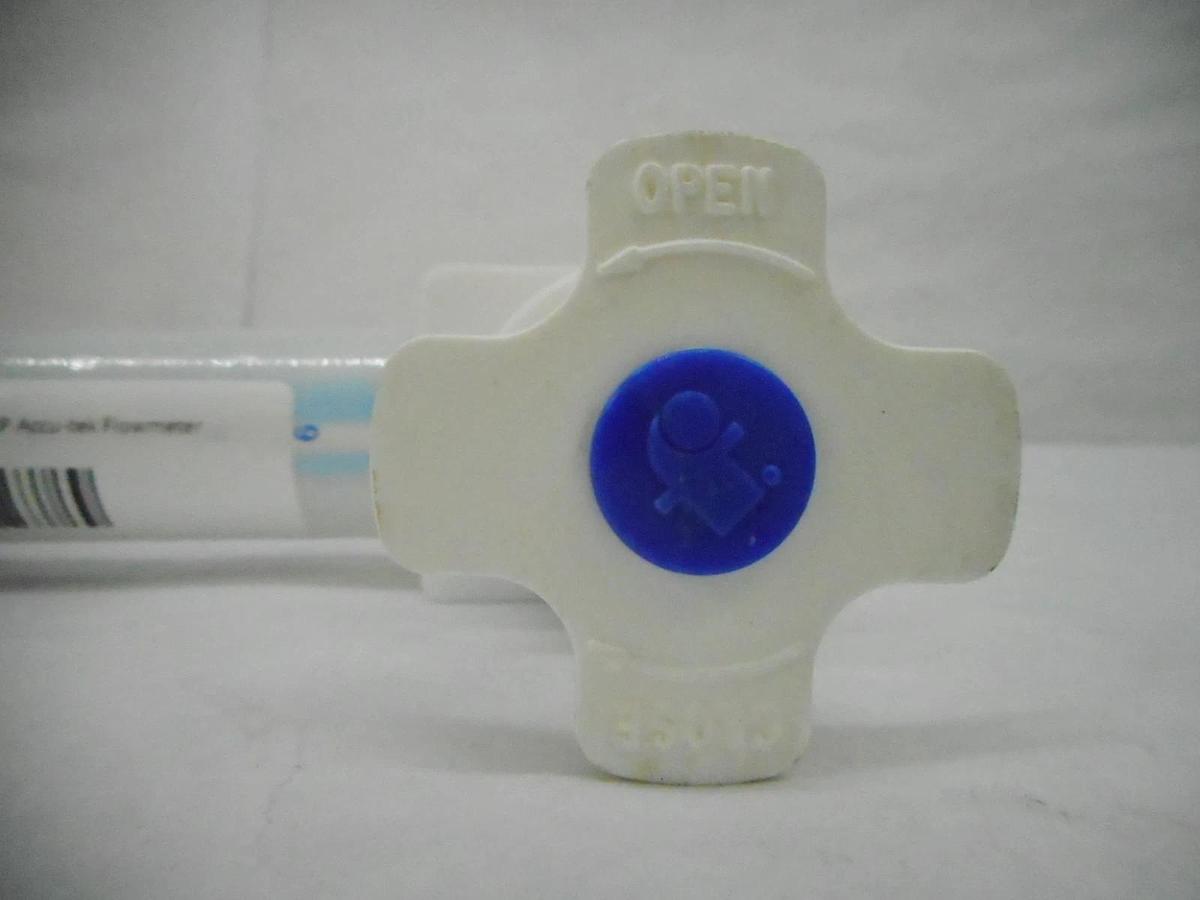 Used Fluoroware FM-12F-37850-P Flowmeter Accu-Tek Reseller Lot of 3 Used Working
