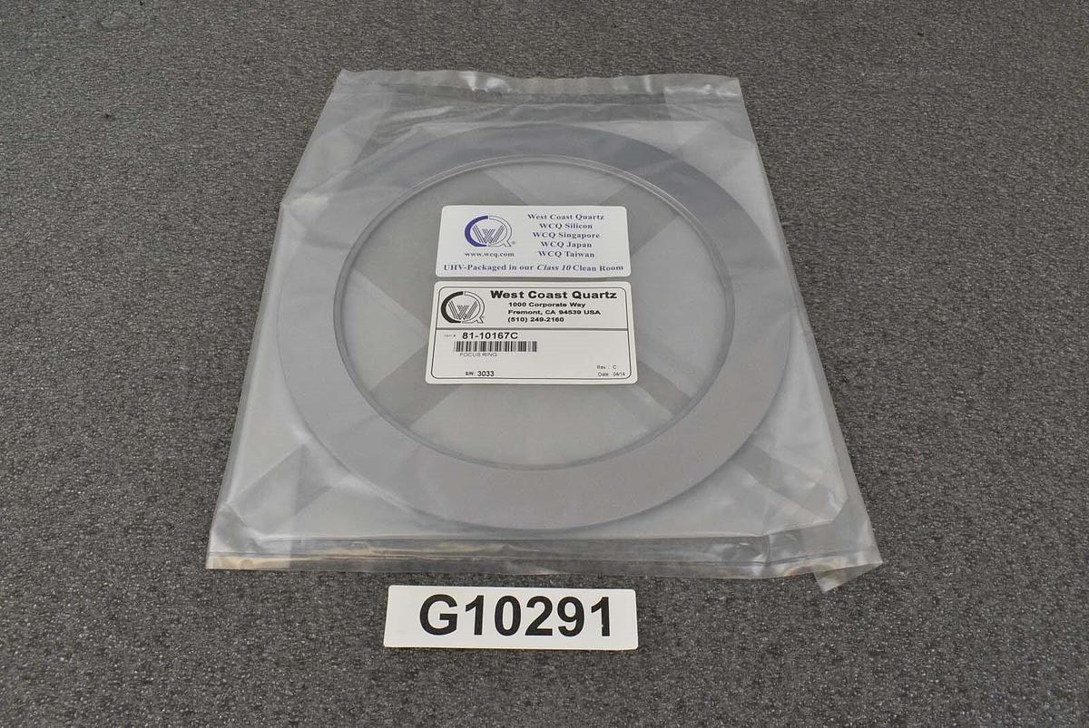 Used TEL Tokyo Electron 1D10-309946-12 Focus Ring (DRM2) 81-10167C New Surplus