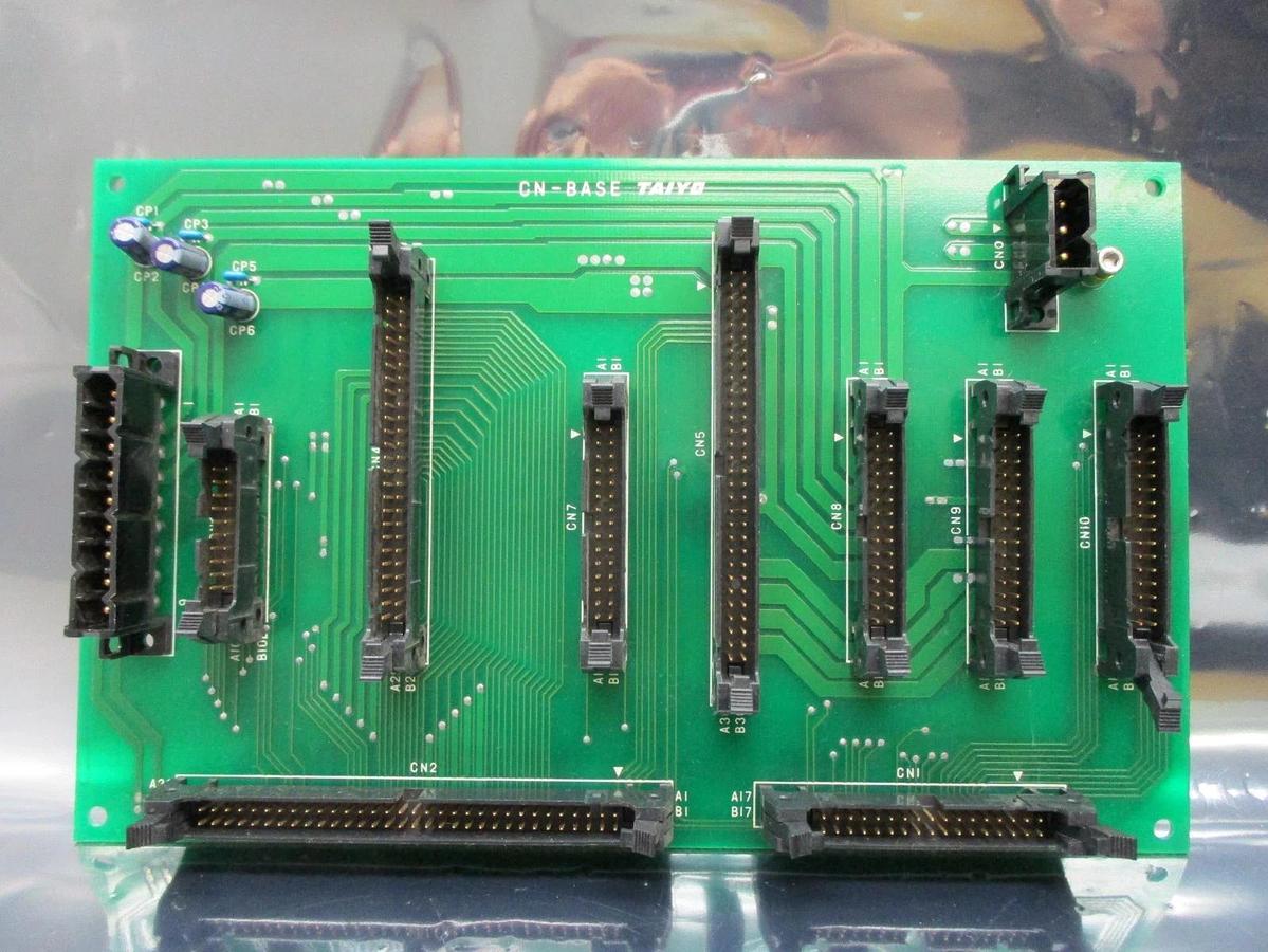 Used Taiyo Machinery CN-BASE Backplane Interface Board PCB ACT12 System Used Working