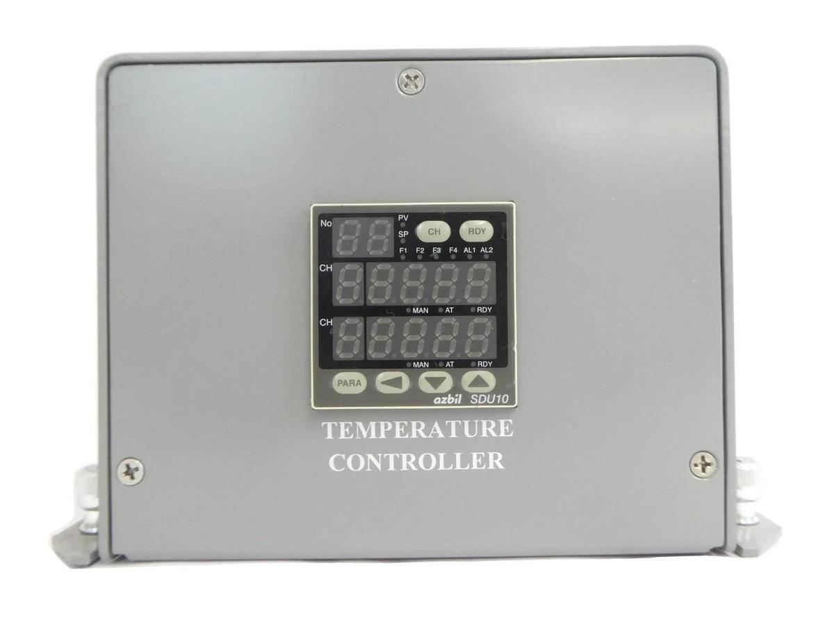 Used Yamatake LOG-1117 Temperature Controller AMAT 0190-23424 Working Surplus