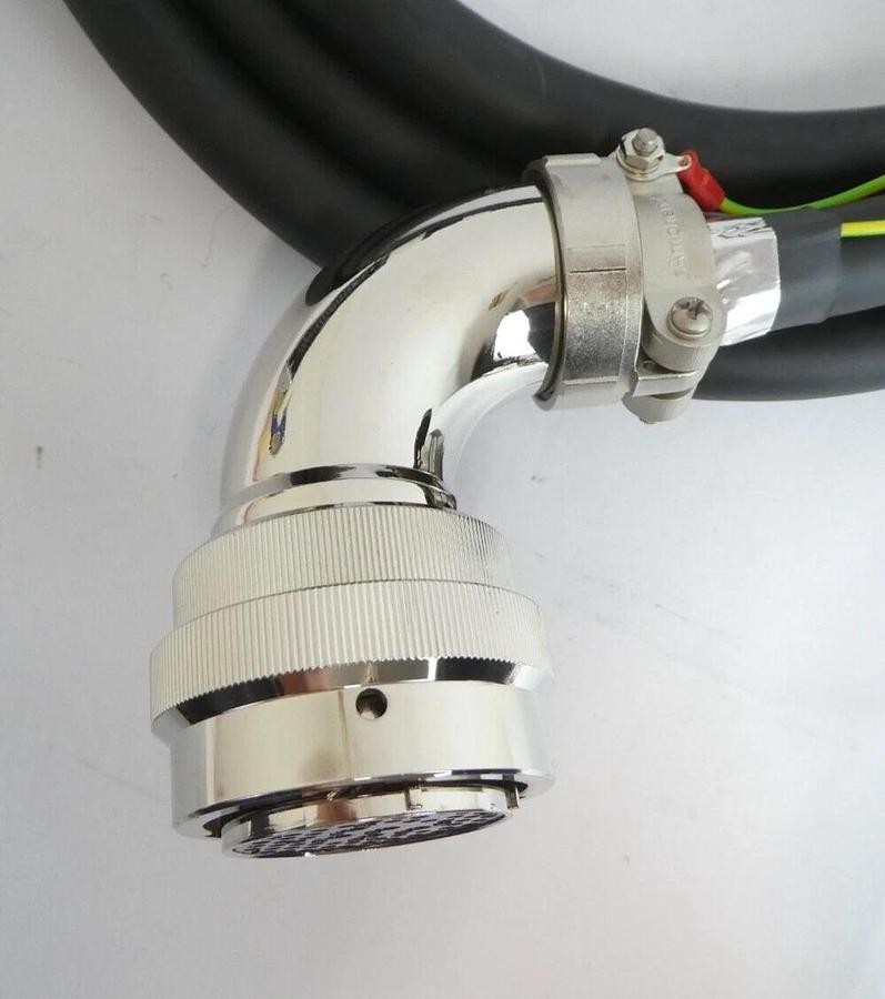 Used STP Edwards PT35-Y3-B04 Turbomolecular Pump Cable 9.8 Foot 3m Working Surplus