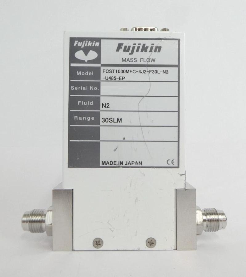 Used Fujikin FCST1030MFC-4J2-F30L-N2-U485-EP Mass Flow Controller MFC Lot of 3