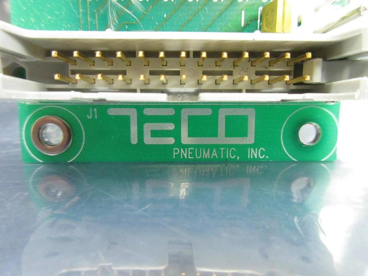 Used TECO Pneumatic DES375-010-8 1-Port Pneumatic Manifold Board PCB HA010E1 Working