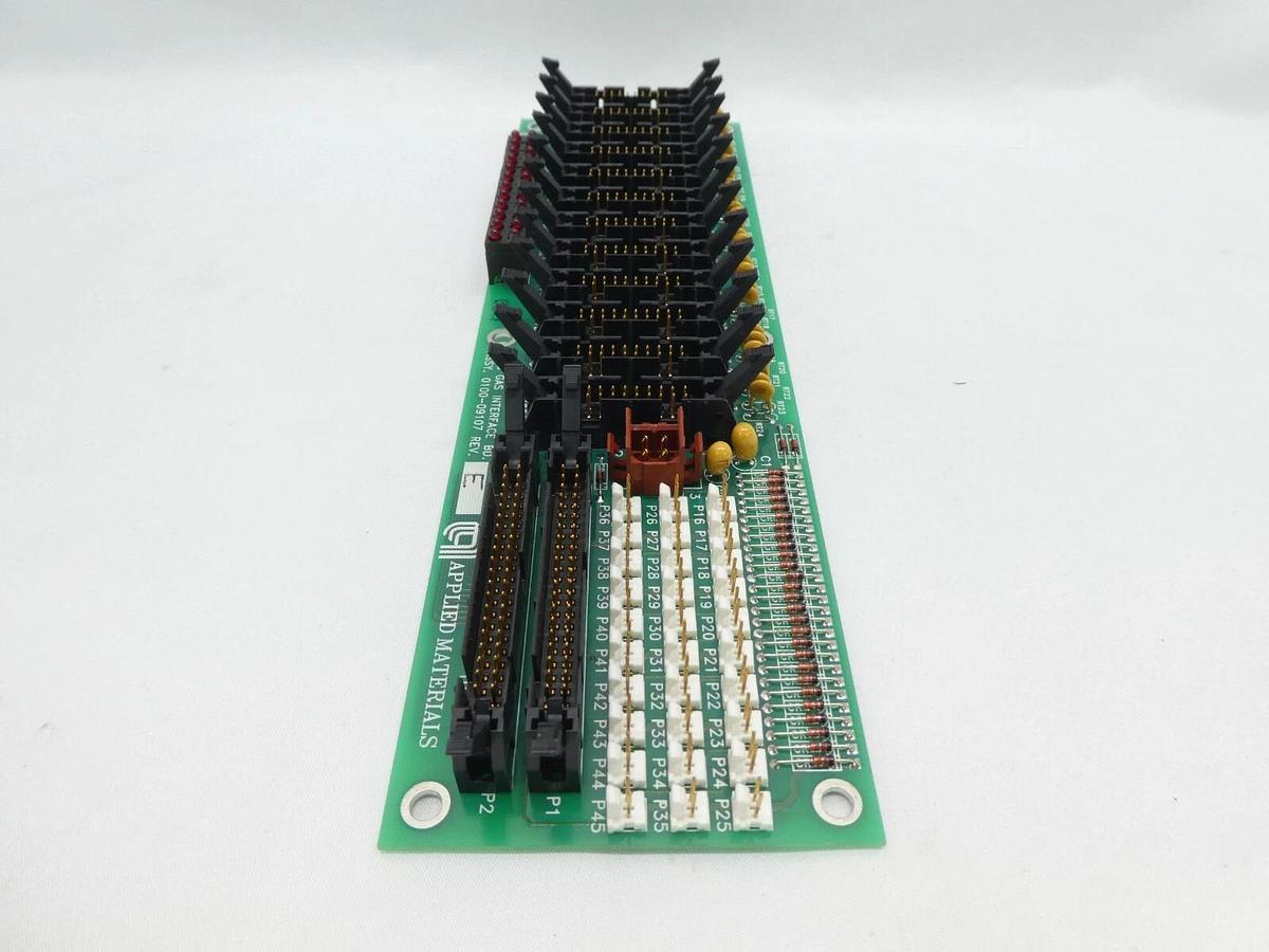 Used AMAT Applied Materials 0100-09107 TEOS Gas Interface Board PCB Working