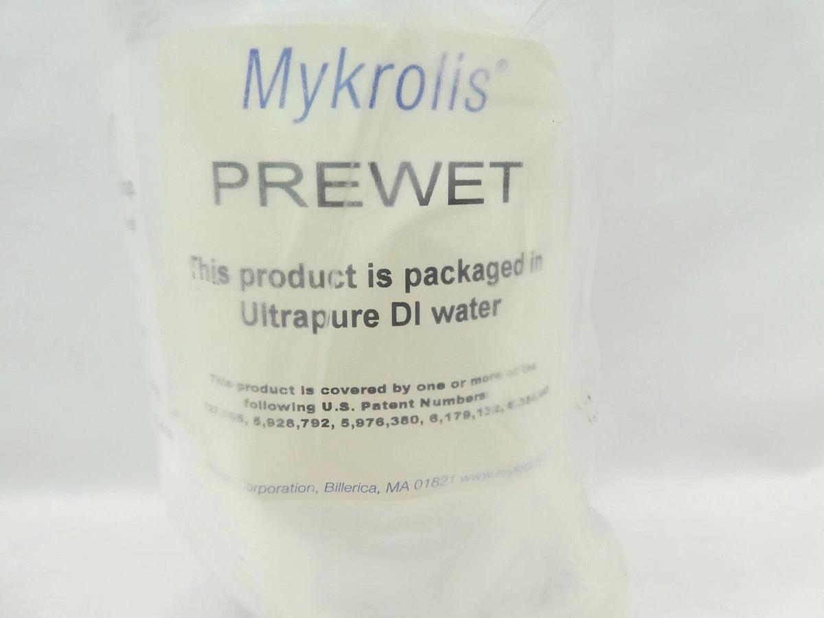 Mykrolis QCCGSTX01 Prewet Cartridge Chemical Filter QuickChange ATX 4" New