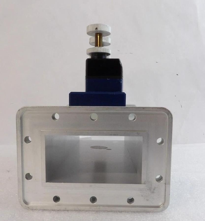 Used Muegge MW2010A-260EF Microwave Waveguide Precision Manual 3-Stub Tuner Working