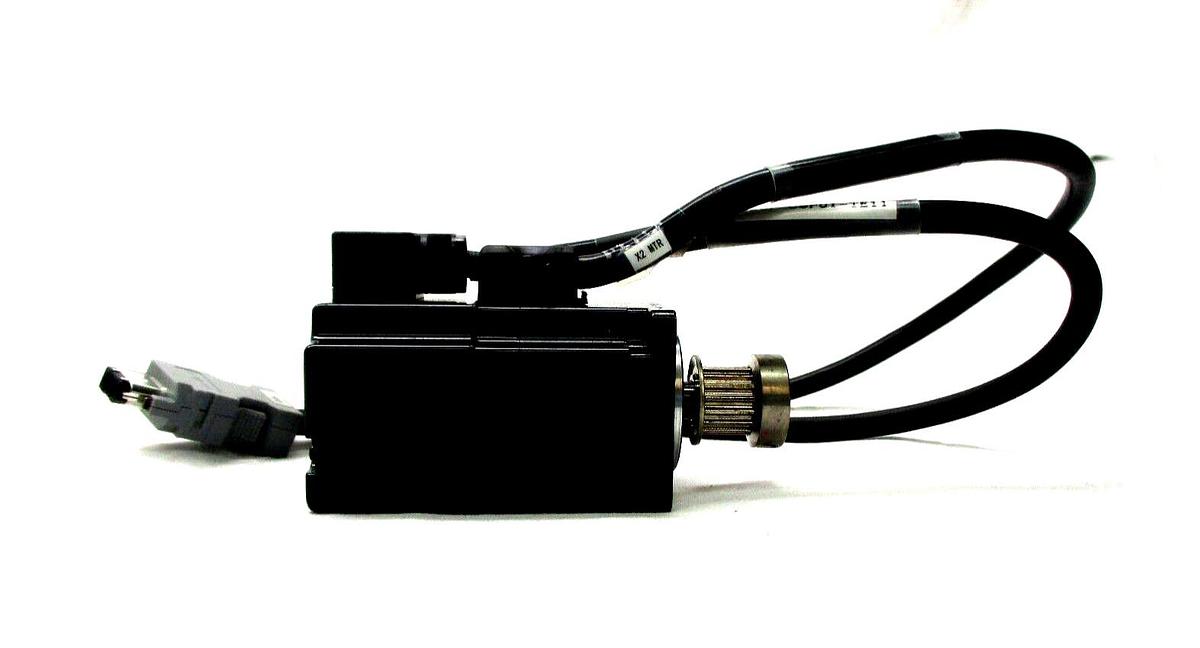 Used Yaskawa SGMAS-A5ABA-TE11 AC Servo Motor TEL Tokyo Electron Lithius Used Working