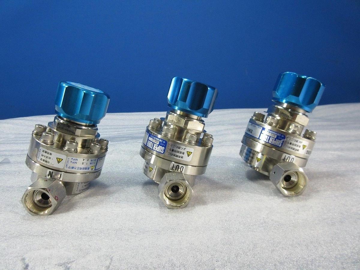 Used Nissan Tanaka 30WVU Super Torr Manual Regulator Valve 466QU Lot of 3 used works