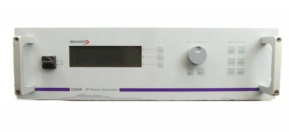 Used Dressler Cesar 1312 RF Power Generator AE Mattson M24-00000-00 Tested As-Is