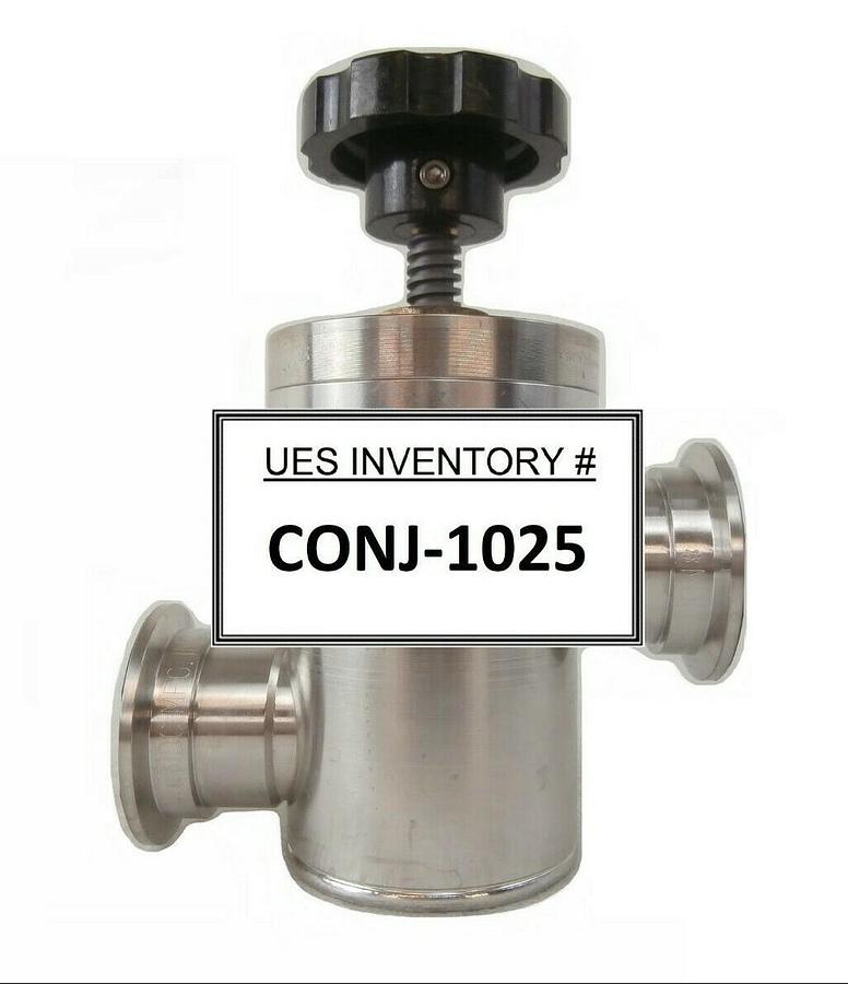Used MDC Vacuum Products KIV-150 Manual Pneumatic In-Line Valve 320054 Working Spare