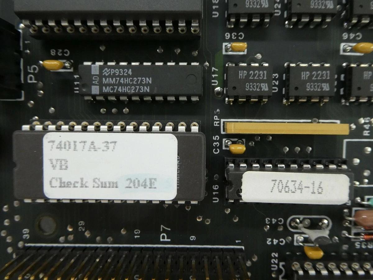 Used SVG Silicon Valley Group 80166F3-01 VB Station CPU BD PCB Card 90S DUV Working