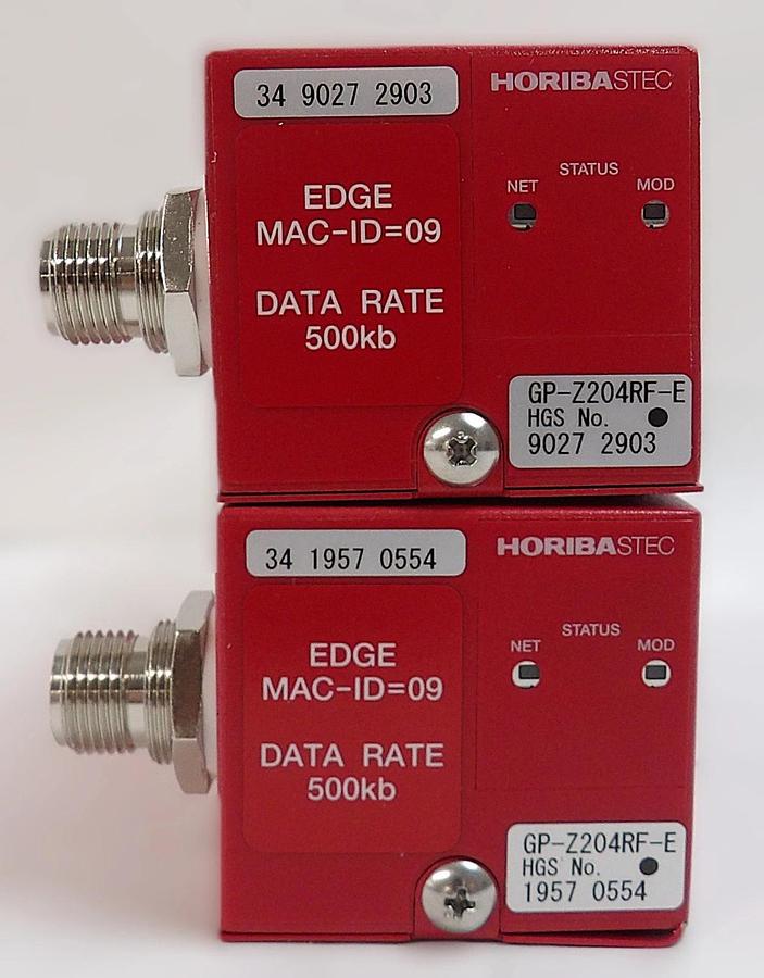 Used Horiba STEC GP-Z204RF-E MFC Mass Flow Controller Lot of 2 Surplus