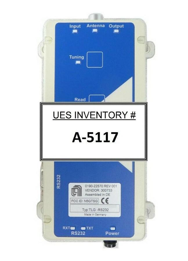 Used AMAT Applied Materials 0190-22570 Transponder Reader TLG-I1-AMAT-R1 Working