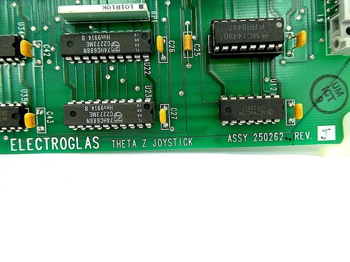 Used Electroglas 250262-001 Theta Z Joystick PCB Card 4085x Horizon PSM Spare