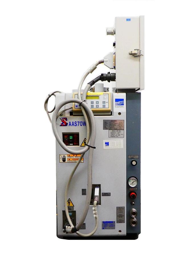 Used Ebara AAS70WN Heavy Duty Dry Vacuum Pump AAS Series Tested Not Working As-Is