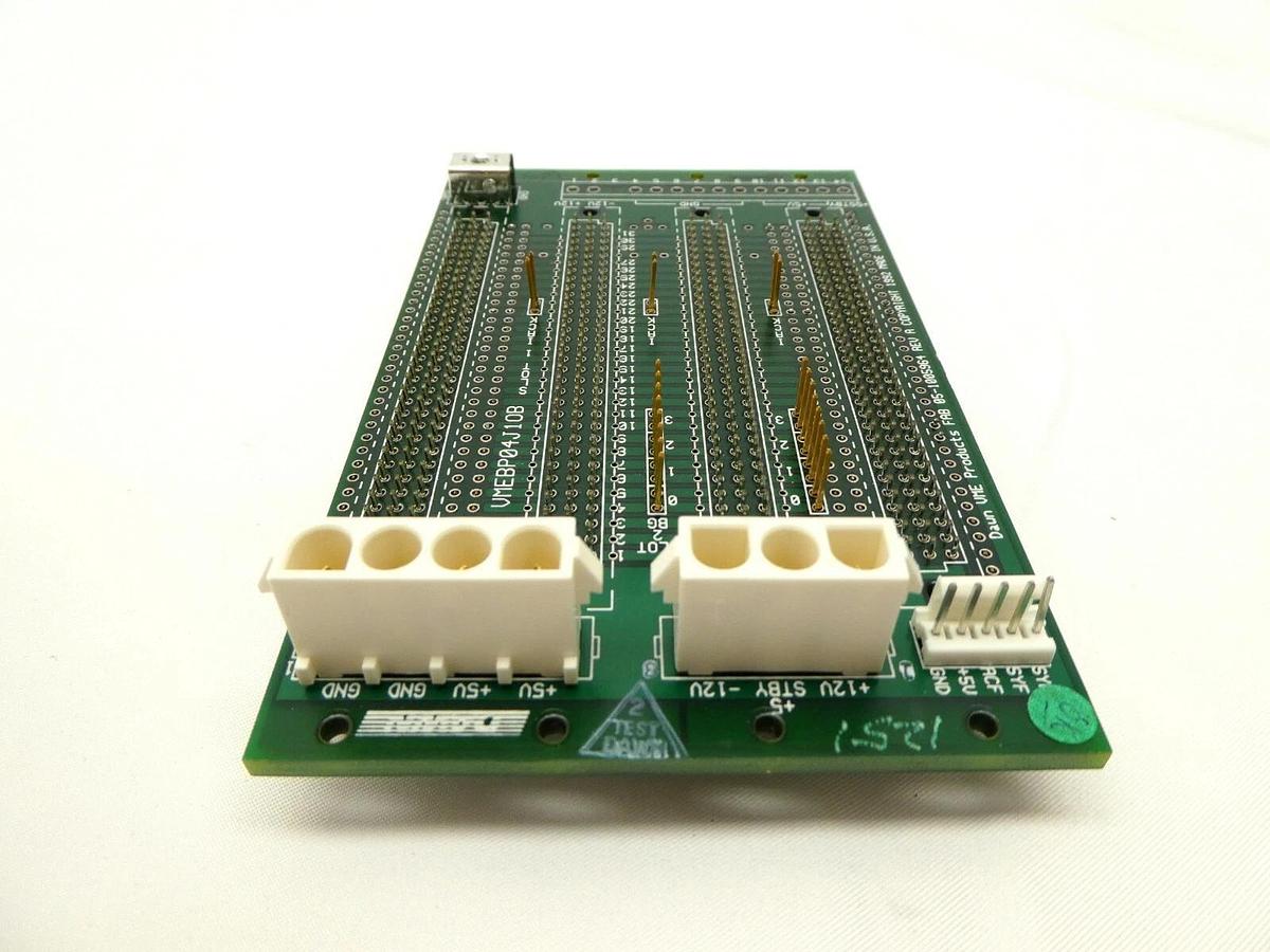 Used Dawn VMEBP04J1OB Backplane VME Board PCB Lam Research FPD Continuum Spare