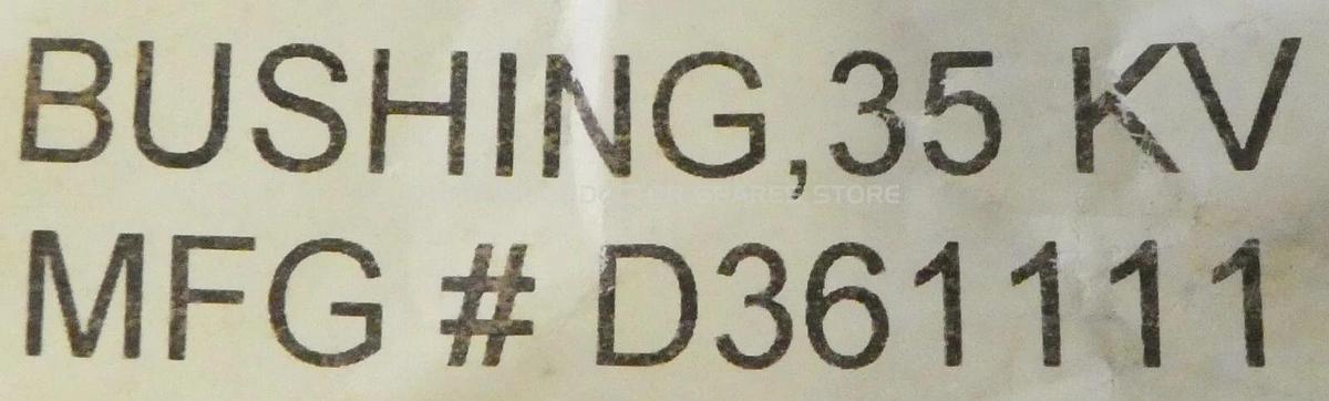 Used Varian Ion Implant Systems D361111 Ion Source Bushing 35kV HV Column New Spare
