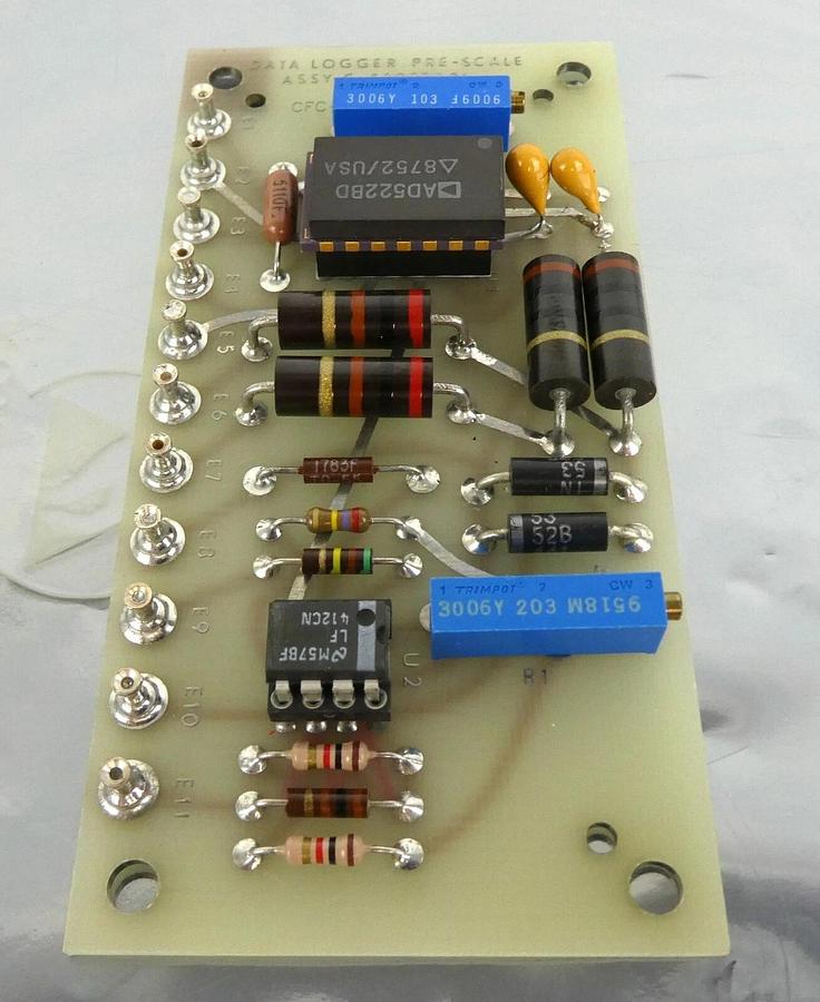Used Varian F2907001 Pre-Scale Data Logger PCB Board F2908001 Working Surplus